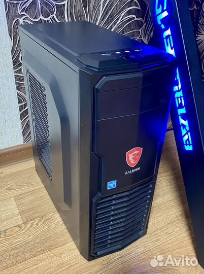 Игровой компьютер intel i3-6100/8Gb/GTX1050Ti