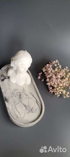 Подставка из гипса