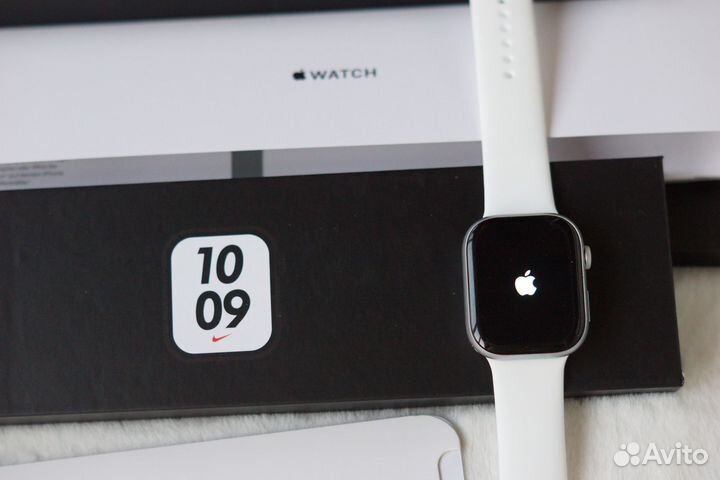 Часы apple watch 8 45 mm silver