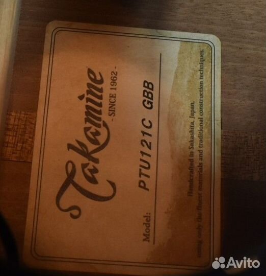 Электроакустика Takamine PTU121C. Japan. Чехол