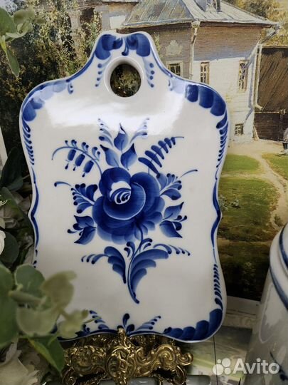 Доска сырная. Банка для сыпучих