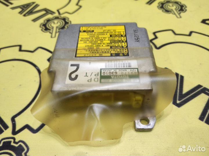 Блок управления Airbag Toyota Opa ZCT10 1ZZ-FE