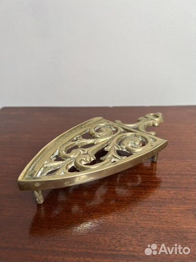 Винтажная Английская подставка для утюга