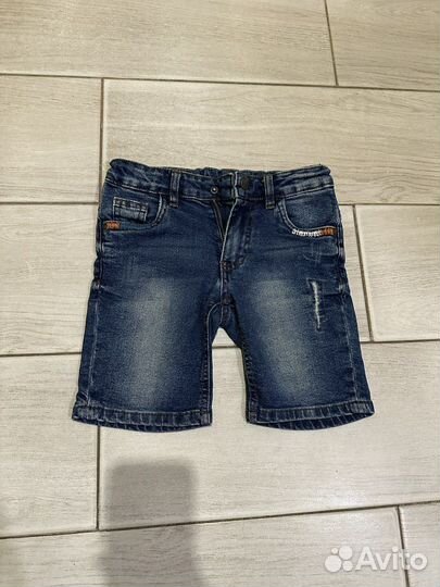 Джинсовые шорты 116