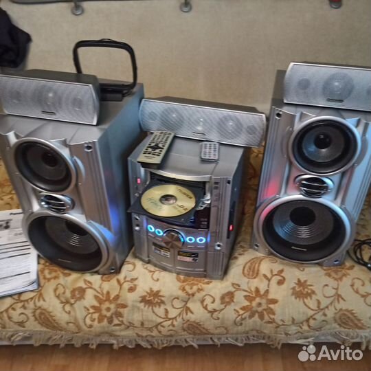 Bluetooth муз центр panasonic sa-vk725