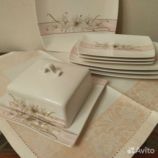 Сет для суши, салатов, нарезки # фарфор