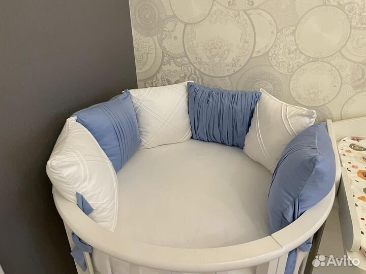 Комплект бортиков и конверт на выписку