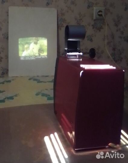 Фильмоскоп Экран + диафильмы