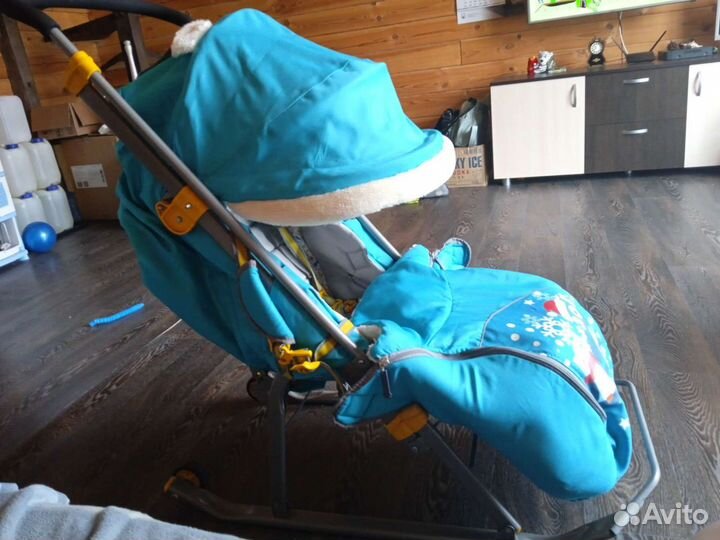 Коляска санки