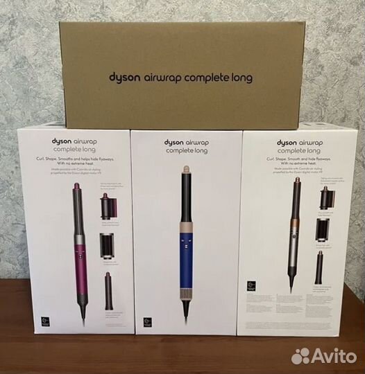 Фен стайлер dyson airwrap long