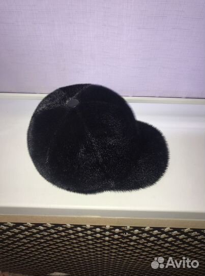 Меховая мужская кепка