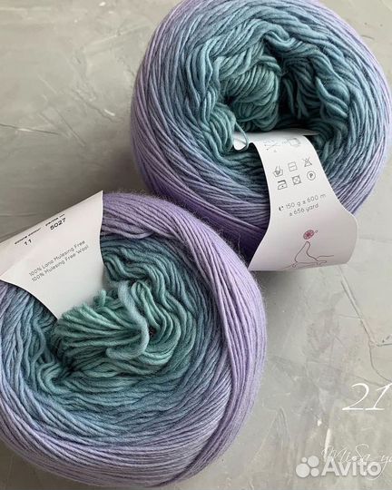Пряжа poema для шалей, бактусов, палантинов