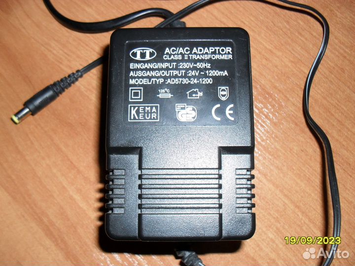 Блок питания 24V переменного тока (AC/AC)