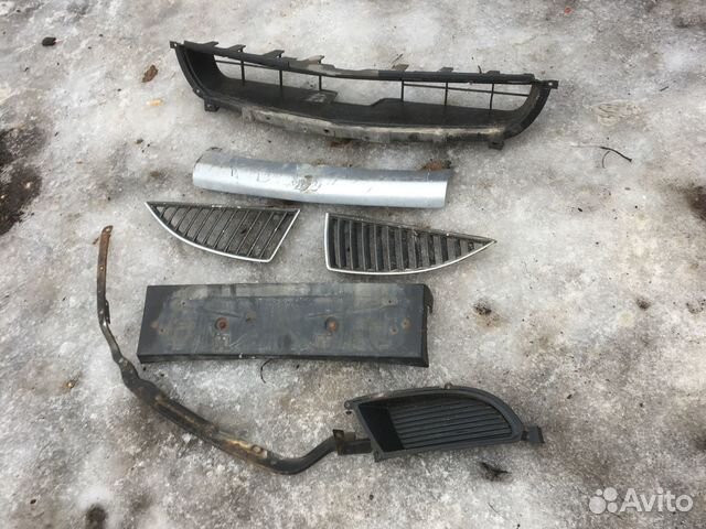 Решетка радиатора на mitsubishi lancer 9