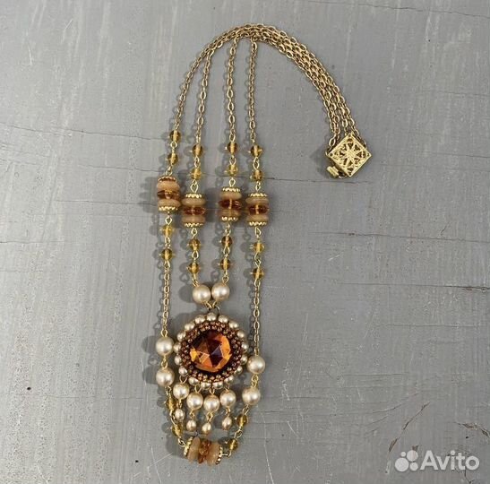 Кулоны винтажные на цепочке