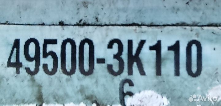 Полуось передняя Lh 2.0 б. АКПП Hyundai Sonata NF