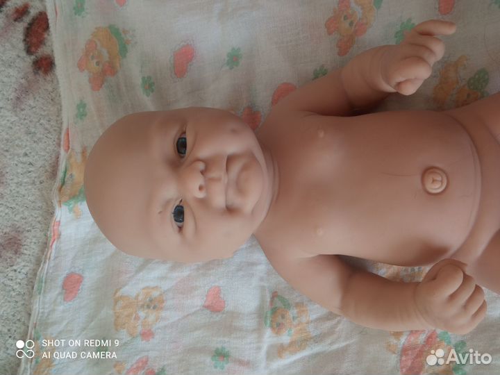 Кукла реборн силиконовая мальчик