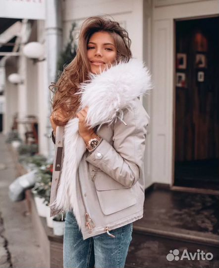 Парка из бенгальской лисы