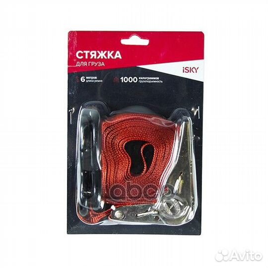 Стяжка iSky, 1 т, 6 м, 25 мм ICD1625 iSky