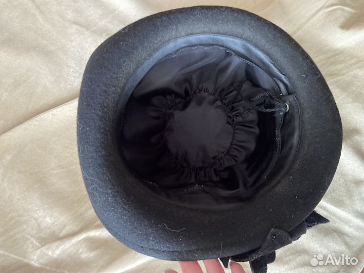 Шляпа фетровая женская
