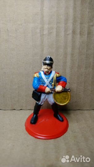 Набор солдатиков 1/32 (54мм) русско-французская