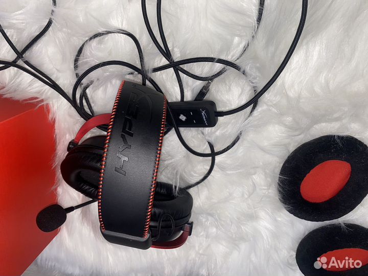 Игровые наушники hyperx cloud новые