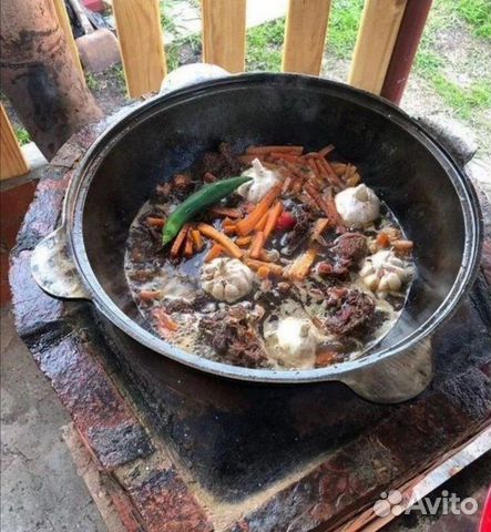 Kaзaн чугунный 16л