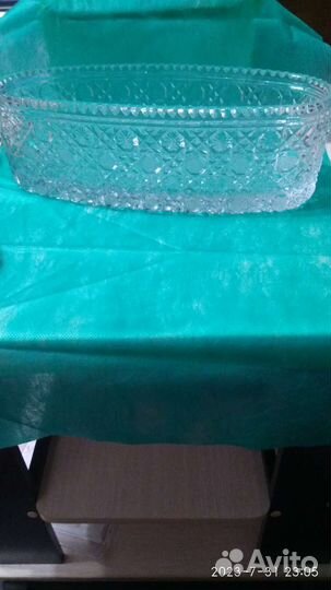 Салатник хрустальный большой (Германия)