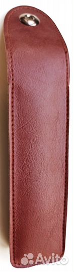 Футляр для очков узкий с кнопкой 15х4х2 см