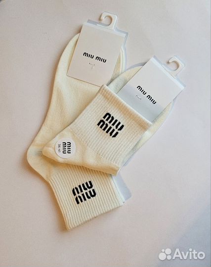 Носки miumiu