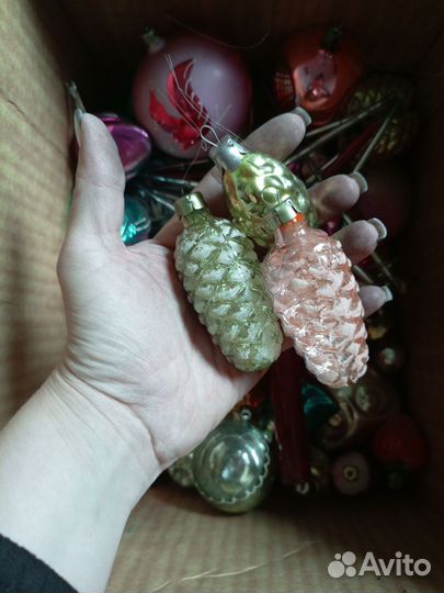 Ёлочные игрушки СССР