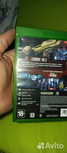 Xbox игры resident evil original, 3, 7, village