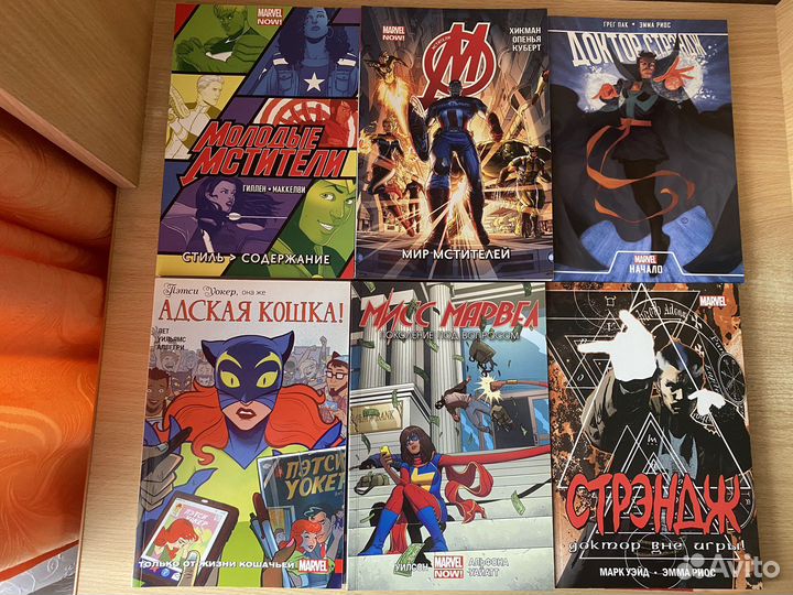 Комиксы Marvel, DC и другие