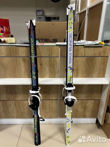 Детские лыжи (полный комплект) 120 см объявление продам