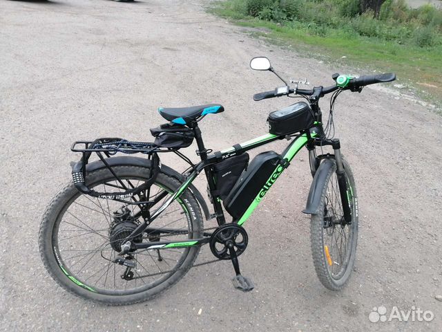 Электровелосипед eltreco + дополнительный акб, Б/у купить в ...
