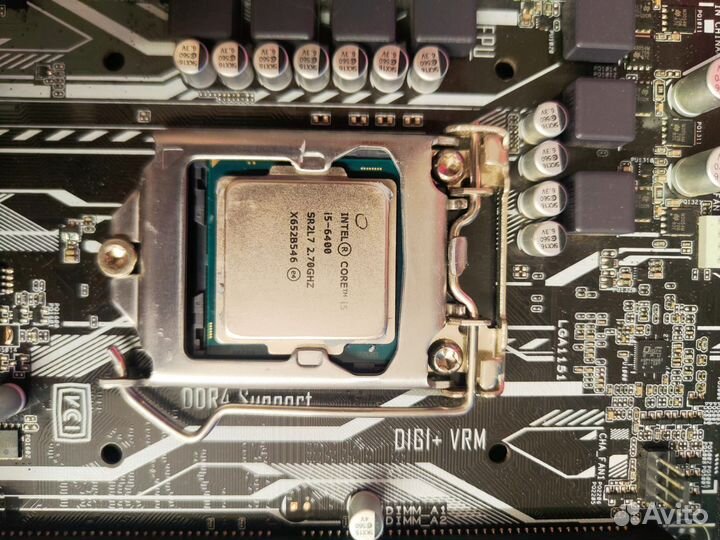 Комплект материнская плата, процессор, m2