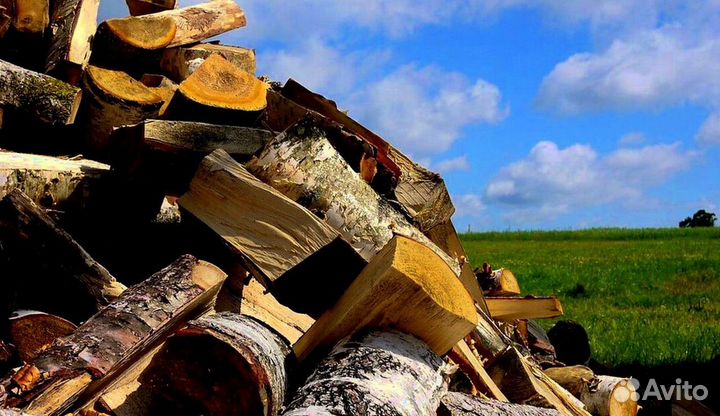 Дрова колотые