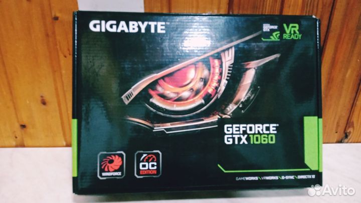 Видеокарты GeForce GTX 1060 6gb