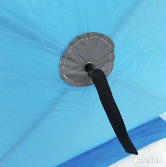 Палатка зимняя утеплённая куб 2.40х2.40х2.50м