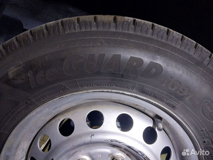 Резина yokohama ICE guard IG91 165/80 R14 97/95N