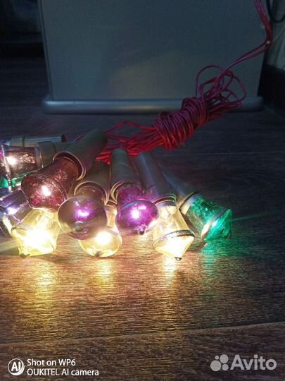 Гирлянда фонарик СССР