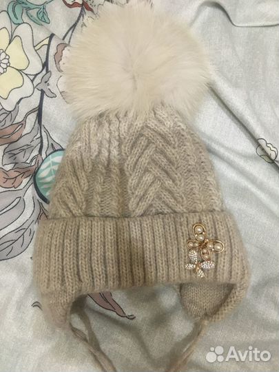 Шапка зимняя для девочки