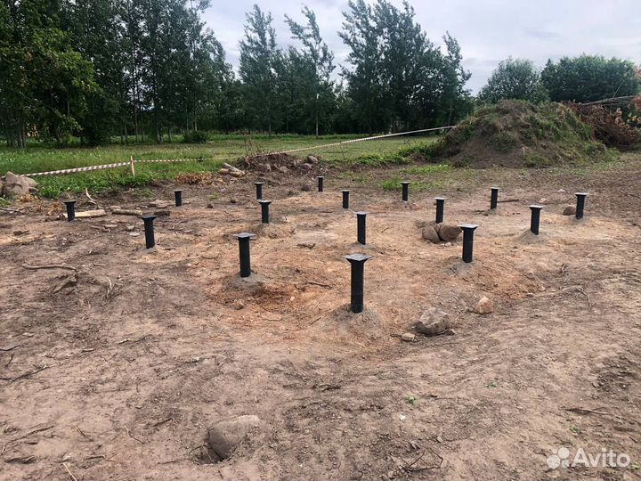 Винтовые сваи 108