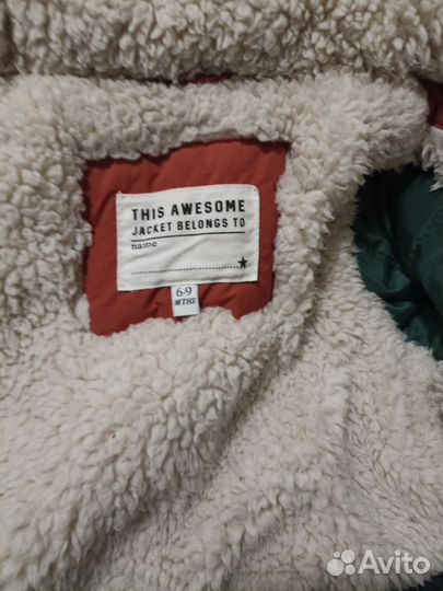 Пуховик детский