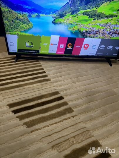 Телевизор LG 43/109cm SMART TV, Wi-Fi, LED