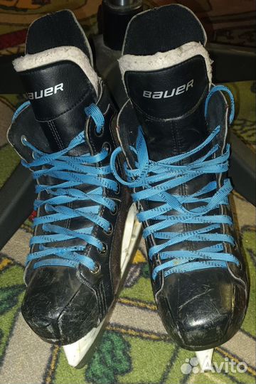 Хоккейные коньки bauer supreme pro 38 размера