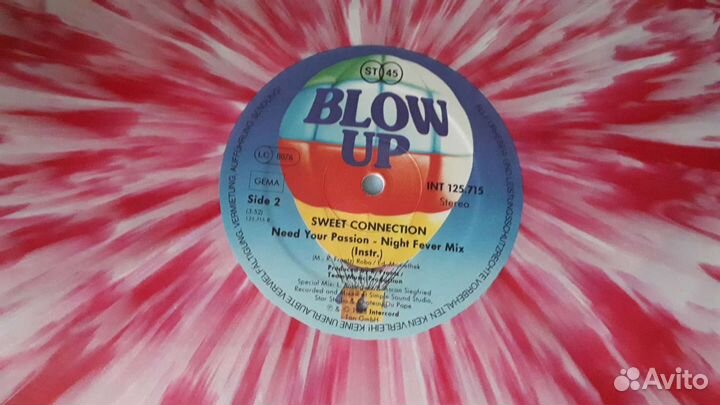 Sweet Connection Need Your Passion LP (Germany)