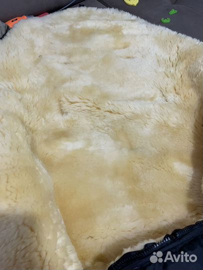 Конверт в коляску овчина