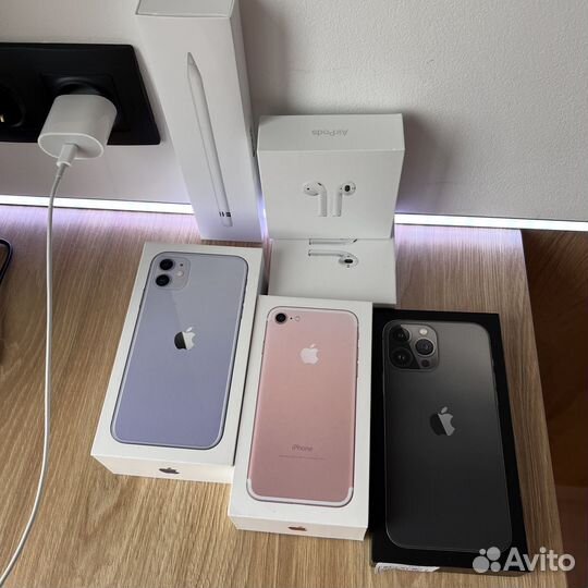 Коробки (пустые) от apple оригинал