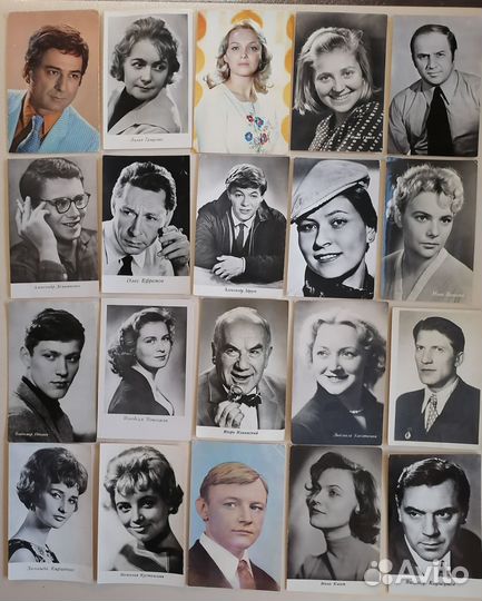 Фотооткрытки Актёры